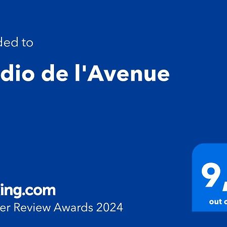Studio De L'Avenue Spa Zewnętrze zdjęcie